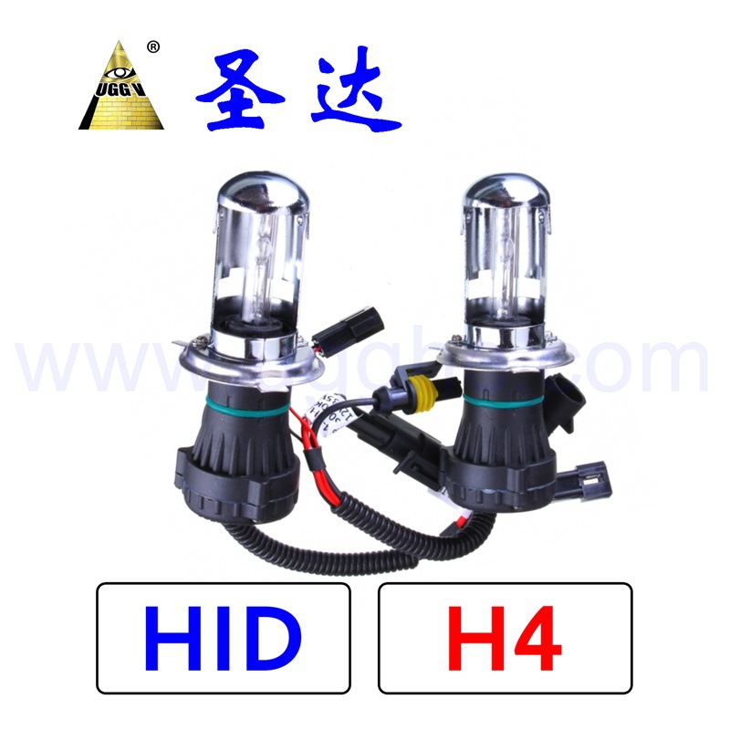 厂家供货 汽车 HID氙气灯 汽车灯泡 H4 H/L 35W H4 HID 55W LED