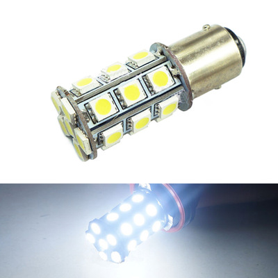 汽车LED灯泡 BAY15D/1156/1157 5050-27LED刹车灯 转向信号灯